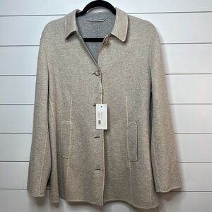 Giorgio’s of Palm Beach Women’s‎ Loro Piana Jersey Jacket. Size 48. NWT.